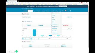 Entering Bills in Xero [upl. by John429]