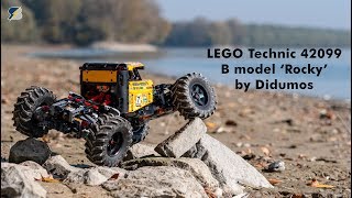 LEGO Technic offroad RC rock crawler  42099 B model by Didumos [upl. by Alat282]