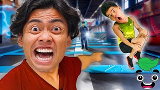 10 Things You Should NOT Do at a TRAMPOLINE PARK [upl. by Okiman]