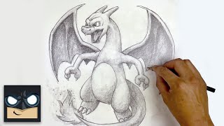 How To Draw Charizard  Sketch Saturday [upl. by Ainolloppa342]