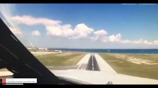 Kokpiten Canlı Özel Uçak Kalkışı Pilot Kamerası  Antalya İzmir [upl. by Garbe]