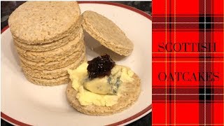 Simple amp easy Scottish oatcakes recipe  Bake with me [upl. by Elbam]