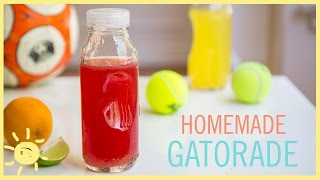 EAT  Homemade Gatorade [upl. by Poppas]