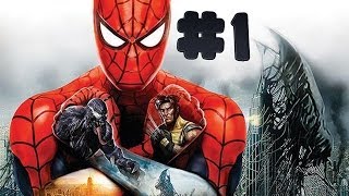 SpiderMan Web of Shadows  Walkthrough  Part 1 PC HD [upl. by Atrebla309]