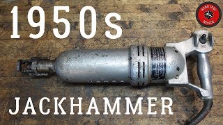 1950s Kango Jackhammer Restoration [upl. by Annasus]