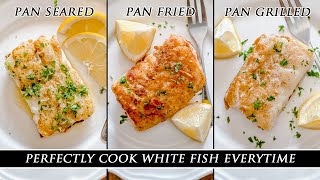 How to Perfectly Cook Cod 3 Different Ways [upl. by Arahsak]