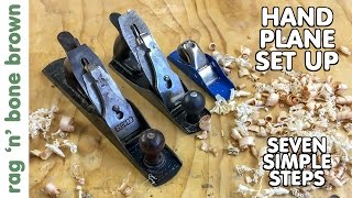 Hand Plane Set Up  IN SEVEN SIMPLE STEPS [upl. by Assiralc]