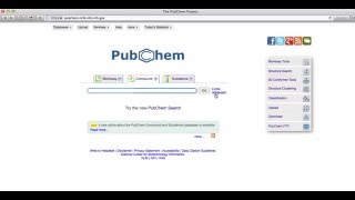 PubChem Advanced Search Tutorial An Introduction [upl. by Ycrem]