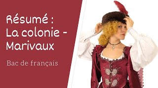 Résumé de La Colonie de Marivaux [upl. by Enaxor]