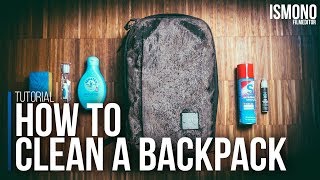 HOW TO clean a Backpack Tutorial [upl. by Vipul858]