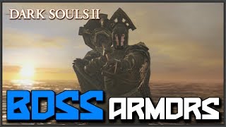 Dark Souls 2 All Boss Armor Showcase amp Locations [upl. by Rollie]