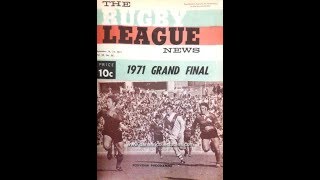 1971 NSWRL grand final SOUTH SYDNEY v ST GEORGE at Sydney Cricket Ground highlights [upl. by Odlanir275]