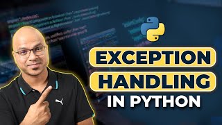 63 Python Tutorial for Beginners  Exception Handling [upl. by Hnacogn]