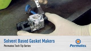 Solvent Based Gasket Makers Permatex Tech Tip Series [upl. by Asille]