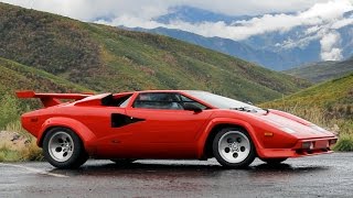 Lamborghini Countach Review  Driving the Icon  Exotic Driver [upl. by Deryl]