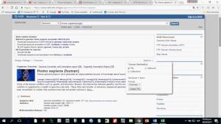 Descargar genes y genomas de NCBI [upl. by Nittirb]