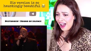 VOCALIST Reacts for the first time to Disturbed  The Sound Of Silence  Emotional Reaction [upl. by Arretal153]