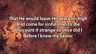 My Savior My God  Aaron Shust with lyrics [upl. by Bremser826]