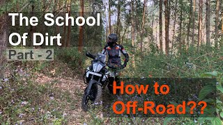 How to off road an adventure bike The school of dirt Part 2  Enduro training [upl. by Grayce]