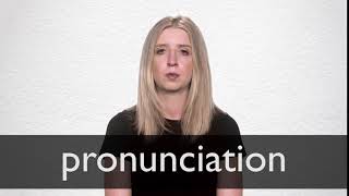 How to pronounce PRONUNCIATION in British English [upl. by Wenda]