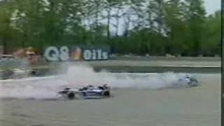 MSchumacher Hill crash  F1 Monza 1995 [upl. by Otrebla]