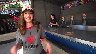 Pokimane THICC af moments playing carnival games [upl. by Eimmit]