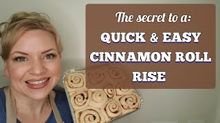 How to get the perfect cinnamon roll rise EVERY TIME [upl. by Sheppard21]