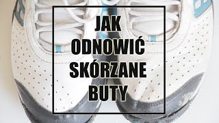 JAK ŁATWO NAPRAWIĆ ZAGIĘCIA NA SKÓRZANYCH BUTACH  JAK ODNOWIĆ SKÓRZANE BUTY [upl. by Ocirled]