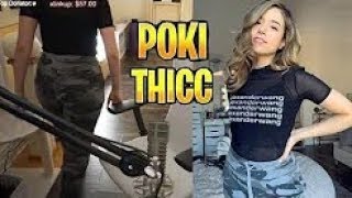 Pokimane THICC Moments [upl. by Aldas]