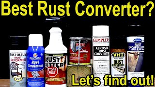 Best Rust Converter POR15 Eastwood Rustoleum Rust Reformer Gemplers [upl. by Legyn]