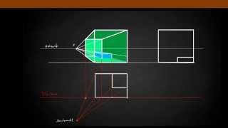 „Zeichnen lernenquot Prüfungsaufgabe  Zentralperspektive konstruieren [upl. by Kennard]
