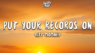 Ritt Momney  Put Your Records On Lyrics [upl. by Aileve]