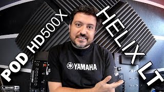 Comparativa  POD HD500X vs Helix LT [upl. by Arvind]