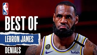 LeBron James BEST Career Denials [upl. by Oruhtra]