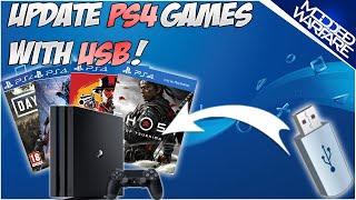 Installing Any PS4 Game Update Offline via USB [upl. by Bouchier]