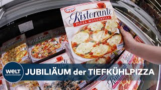 REVOLUTION IM KÜHLFACH Die Tiefkühlpizza feiert ihren 50 Geburtstag [upl. by Enelrac519]