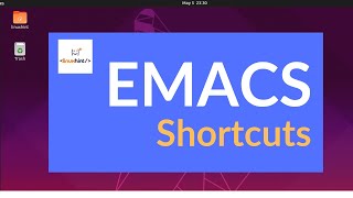 Emacs Keyboard Shortcuts [upl. by Omarr]