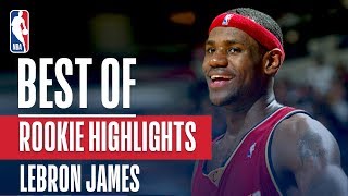 LeBron James BEST NBA Rookie Highlights  20032004 NBA Season [upl. by Darton]