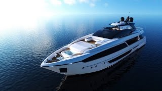 Riva 110 New Magnificent Flybridge Luxury Yacht by Riva Yachts [upl. by Bonny]