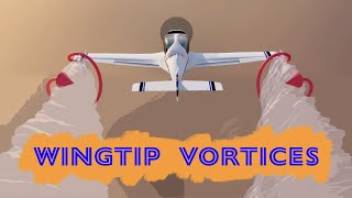 Wingtip Vortices  Pilot Tutorial [upl. by Ihc]