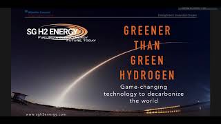 EnergySource Innovation Stream with SGH2 Green hydrogen from gasified biomass [upl. by Aundrea]