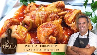 Pollo al chilindrón la receta de pollo con la que fliparás [upl. by Anauq]