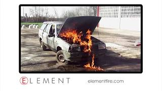 ELEMENT  CAR FIRE DEMONSTRATION [upl. by Decca583]