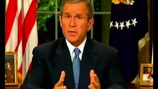 911 George W Bush addresses the nation following the 911 attacks [upl. by Sharma]