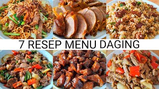 7 RESEP MASAKAN DAGING SAPI  ENAK DAN MUDAH PASTI KETAGIHAN [upl. by Salvay588]