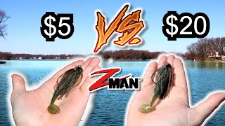 20 Jackhammer Chatterbait Vs 5 Original Zman  Is it worth it Surprising Results [upl. by Obel389]