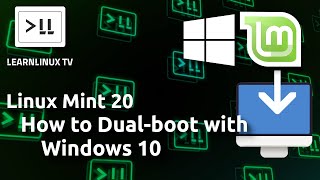 How to Dual Boot Linux Mint 20 with Windows 10 [upl. by Rellia815]