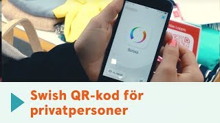 Hur använder man Swish QRkod som privatperson [upl. by Eadahc]