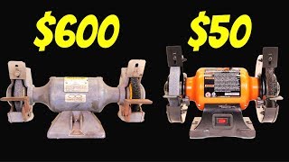 BENCH GRINDER  MOST EXPENSIVE vs CHEAPEST [upl. by Pauly]