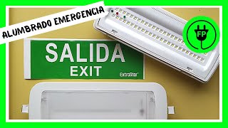 Todo sobre 💡 LÁMPARAS y ALUMBRADO DE EMERGENCIA LED 💡 [upl. by Careaga]